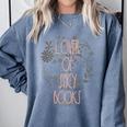 Dark Romance Book Lover Women Read Spicy Books Skeleton Dibs Comfort Colors Sweatshirt Denim Dark Romance Book Lover Women Read Spicy Books Skeleton Dibs Comfort Colors Sweatshirt Denim