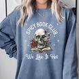 Dark Romance Lover Spicy Book Club Bookish Merch Morally Comfort Colors Sweatshirt Denim Dark Romance Lover Spicy Book Club Bookish Merch Morally Comfort Colors Sweatshirt Denim