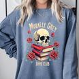 Dark Romance Romantasy Smutty Book Lover Morally Grey Merch Comfort Colors Sweatshirt Denim Dark Romance Romantasy Smutty Book Lover Morally Grey Merch Comfort Colors Sweatshirt Denim