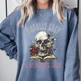 Dark Romance Spicy Fairy Tales Morally Grey Books Villain Comfort Colors Sweatshirt Denim