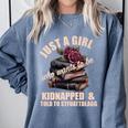 Dark Romance Women Told To STFUATTDLAGG Smutt Book Merch Premium Comfort Colors Sweatshirt Denim