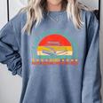 A Day Without Reading Is Like Book Lover And Reading Comfort Colors Sweatshirt Denim