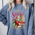 Dear Santa More Books Please Christmas Comfort Colors Sweatshirt Denim Dear Santa More Books Please Christmas Comfort Colors Sweatshirt Denim