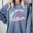 Dibs On The Villain Dark Romance Books Skeleton Morally Grey Comfort Colors Sweatshirt Denim Dibs On The Villain Dark Romance Books Skeleton Morally Grey Comfort Colors Sweatshirt Denim