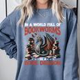 Dragon In A World Full Of Bookworms Be A Book Dragon Comfort Colors Sweatshirt Denim Dragon In A World Full Of Bookworms Be A Book Dragon Comfort Colors Sweatshirt Denim