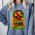 Educated Women Girls Reading Book Black History Month Comfort Colors Sweatshirt Denim Educated Women Girls Reading Book Black History Month Comfort Colors Sweatshirt Denim