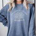Educating Is Activism Social Education Teacher Book Flower Comfort Colors Sweatshirt Denim Educating Is Activism Social Education Teacher Book Flower Comfort Colors Sweatshirt Denim