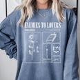 Enemies To Lovers Morally Grey Book Lover Romantasy Bookish Comfort Colors Sweatshirt Denim Enemies To Lovers Morally Grey Book Lover Romantasy Bookish Comfort Colors Sweatshirt Denim