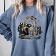 Fantasy Audiobook Voice Acting Book Lover Audiobook Comfort Colors Sweatshirt Denim
