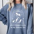 In My Fantasy Era ShirtSmutty Book Dragon In My Fantasy Era Comfort Colors Sweatshirt Denim