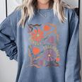 Floral Pride & Prejudice Barely Tolerable Book Lover Bookish Comfort Colors Sweatshirt Denim Floral Pride & Prejudice Barely Tolerable Book Lover Bookish Comfort Colors Sweatshirt Denim