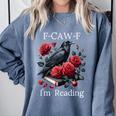 Fuck Off Im Reading Smut Books Dark Romance Book Crow F Cawf Comfort Colors Sweatshirt Denim Fuck Off Im Reading Smut Books Dark Romance Book Crow F Cawf Comfort Colors Sweatshirt Denim