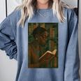 Geometric History Educated Women Teacher Book Melanin Comfort Colors Sweatshirt Denim Geometric History Educated Women Teacher Book Melanin Comfort Colors Sweatshirt Denim