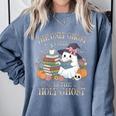 The Only Ghost I Need Is The Holy Ghost Books Reading Lovers Comfort Colors Sweatshirt Denim The Only Ghost I Need Is The Holy Ghost Books Reading Lovers Comfort Colors Sweatshirt Denim