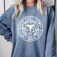 Good Girl Book Club Dark Romance Reader Morally Grey Comfort Colors Sweatshirt Denim