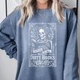 Good Girl Dirty Books Humor Dark Romance Bookworm Comfort Colors Sweatshirt Denim Good Girl Dirty Books Humor Dark Romance Bookworm Comfort Colors Sweatshirt Denim
