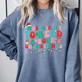 Groovy Christmas Most Likely To Read A Book On Christmas Comfort Colors Sweatshirt Denim Groovy Christmas Most Likely To Read A Book On Christmas Comfort Colors Sweatshirt Denim