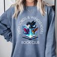 High Lords & Wingleaders Book Club Fantasy Storm Dragon Comfort Colors Sweatshirt Denim High Lords & Wingleaders Book Club Fantasy Storm Dragon Comfort Colors Sweatshirt Denim