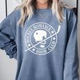 In My Hockey Romance Era Romance Hockey Book Club Comfort Colors Sweatshirt Denim