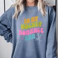 In My Hockey Romance Era Hockey Romance Reader Book CLub Comfort Colors Sweatshirt Denim