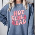 Hot Girls Read Cute Book Lover Reading Club Comfort Colors Sweatshirt Denim Hot Girls Read Cute Book Lover Reading Club Comfort Colors Sweatshirt Denim