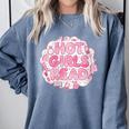 Hot Girls Read Pink Aesthetic Book Lover Reading Comfort Colors Sweatshirt Denim Hot Girls Read Pink Aesthetic Book Lover Reading Comfort Colors Sweatshirt Denim