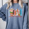 I'm With The Banned Books – Book Lover Librarian Reading Comfort Colors Sweatshirt Denim I'm With The Banned Books – Book Lover Librarian Reading Comfort Colors Sweatshirt Denim