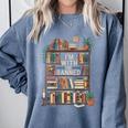 I'm With The Banned Books Reading Comfort Colors Sweatshirt Denim I'm With The Banned Books Reading Comfort Colors Sweatshirt Denim