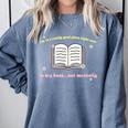I'm In A Really Good Place Right Now In My Book Comfort Colors Sweatshirt Denim
