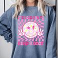 It's Good Day To Read Book Library Reading Lovers Comfort Colors Sweatshirt Denim