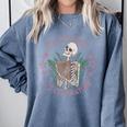 It's Not Smut It's Literature Dark Romance Smut Book Lover Comfort Colors Sweatshirt Denim
