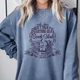 Jane Austen Obstinate Headstrong Girls Book Club Comfort Colors Sweatshirt Denim