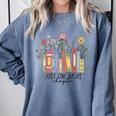 Just One More Chapter Book Lovers For Women Comfort Colors Sweatshirt Denim Just One More Chapter Book Lovers For Women Comfort Colors Sweatshirt Denim