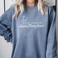 Just One More Chapter Reading Love Booktok Books Library Comfort Colors Sweatshirt Denim Just One More Chapter Reading Love Booktok Books Library Comfort Colors Sweatshirt Denim