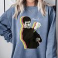 Kids Bruce Lee Photo From Fighting Method Book Kids Comfort Colors Sweatshirt Denim Kids Bruce Lee Photo From Fighting Method Book Kids Comfort Colors Sweatshirt Denim