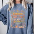 Kindred Spirits Are Not So Scarce Bookish Quote Comfort Colors Sweatshirt Denim