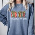 If You Know You Know 6 7 Reading Books Christmas 67 Meme Comfort Colors Sweatshirt Denim