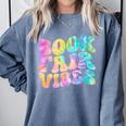 Library Book Fair Vibe Tie Dye School Reading Nostalgic Comfort Colors Sweatshirt Denim Library Book Fair Vibe Tie Dye School Reading Nostalgic Comfort Colors Sweatshirt Denim