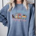 Life Happens Reading Helps Loves To Read Books Cats Comfort Colors Sweatshirt Denim Life Happens Reading Helps Loves To Read Books Cats Comfort Colors Sweatshirt Denim