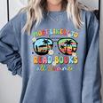 Most Likely To Read Books All Summer Book Lovers Comfort Colors Sweatshirt Denim