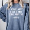 I Literally Wrote A Book To Warn You All About This Comfort Colors Sweatshirt Denim