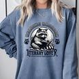 Literary Lover Reading Raccoon Books Premium Comfort Colors Sweatshirt Denim Literary Lover Reading Raccoon Books Premium Comfort Colors Sweatshirt Denim