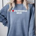 I Love Heart Fictional Men Simple Cute Reading Books Comfort Colors Sweatshirt Denim I Love Heart Fictional Men Simple Cute Reading Books Comfort Colors Sweatshirt Denim