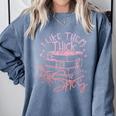 I Like Them Thick And Spicy Booktok Reader Comfort Colors Sweatshirt Denim I Like Them Thick And Spicy Booktok Reader Comfort Colors Sweatshirt Denim