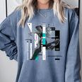 Marvel Spider-Man Gwen Stacy Responsibility Book Covers Comfort Colors Sweatshirt Denim