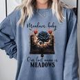 Meadows Baby Our Last Name Is Meadows Dark Romance Smut Book Comfort Colors Sweatshirt Denim Meadows Baby Our Last Name Is Meadows Dark Romance Smut Book Comfort Colors Sweatshirt Denim