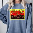 Millions Of Cats Book Cover Comfort Colors Sweatshirt Denim Millions Of Cats Book Cover Comfort Colors Sweatshirt Denim