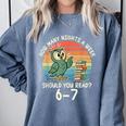 How Many Nights a Week Should You Read 67 Book Reading Meme Comfort Colors Sweatshirt Denim How Many Nights a Week Should You Read 67 Book Reading Meme Comfort Colors Sweatshirt Denim