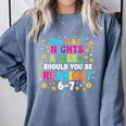 How Many Nights A Week Should You Be Reading 6-7 Book Lovers Comfort Colors Sweatshirt Denim How Many Nights A Week Should You Be Reading 6-7 Book Lovers Comfort Colors Sweatshirt Denim