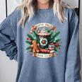North Pole Book Club Books Reading Mug Gingerbread Comfort Colors Sweatshirt Denim
